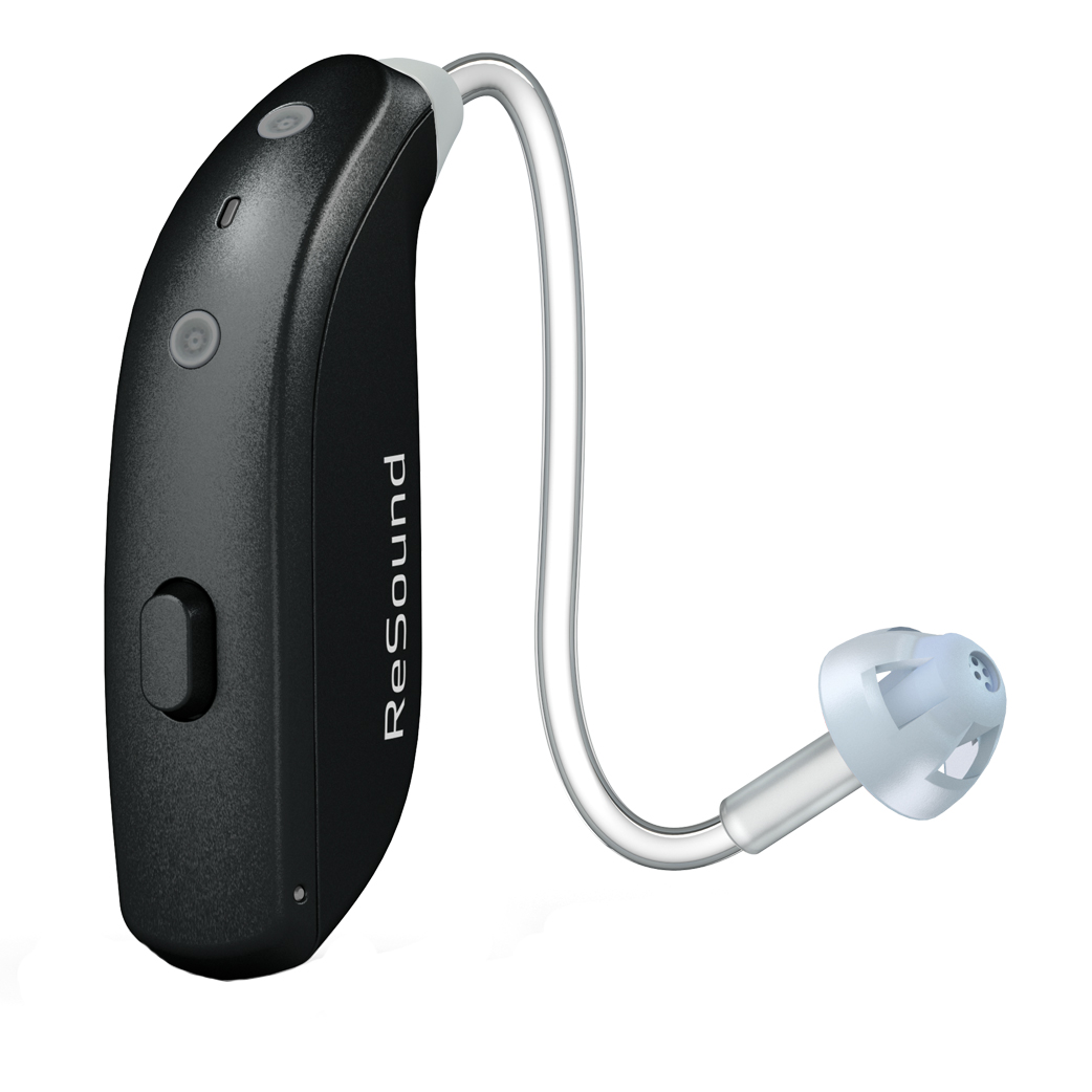 ReSound OMNIA rechargeable standard BTE hearing aids | Connevans