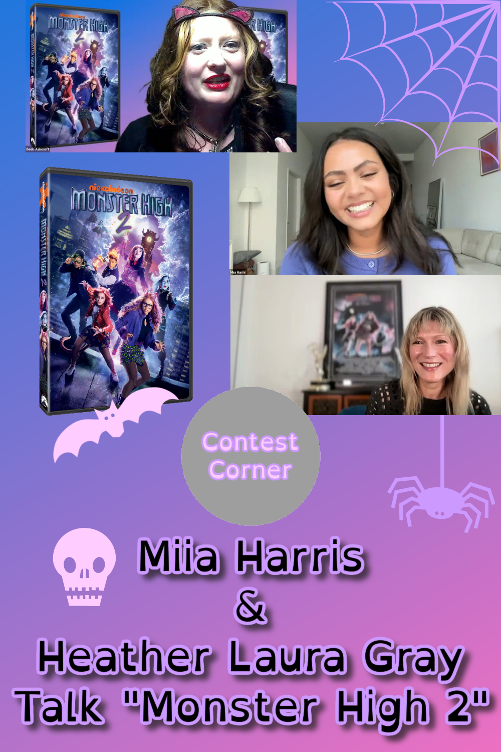 Miia Harris & Heather Laura Gray Talk “Monster High 2”