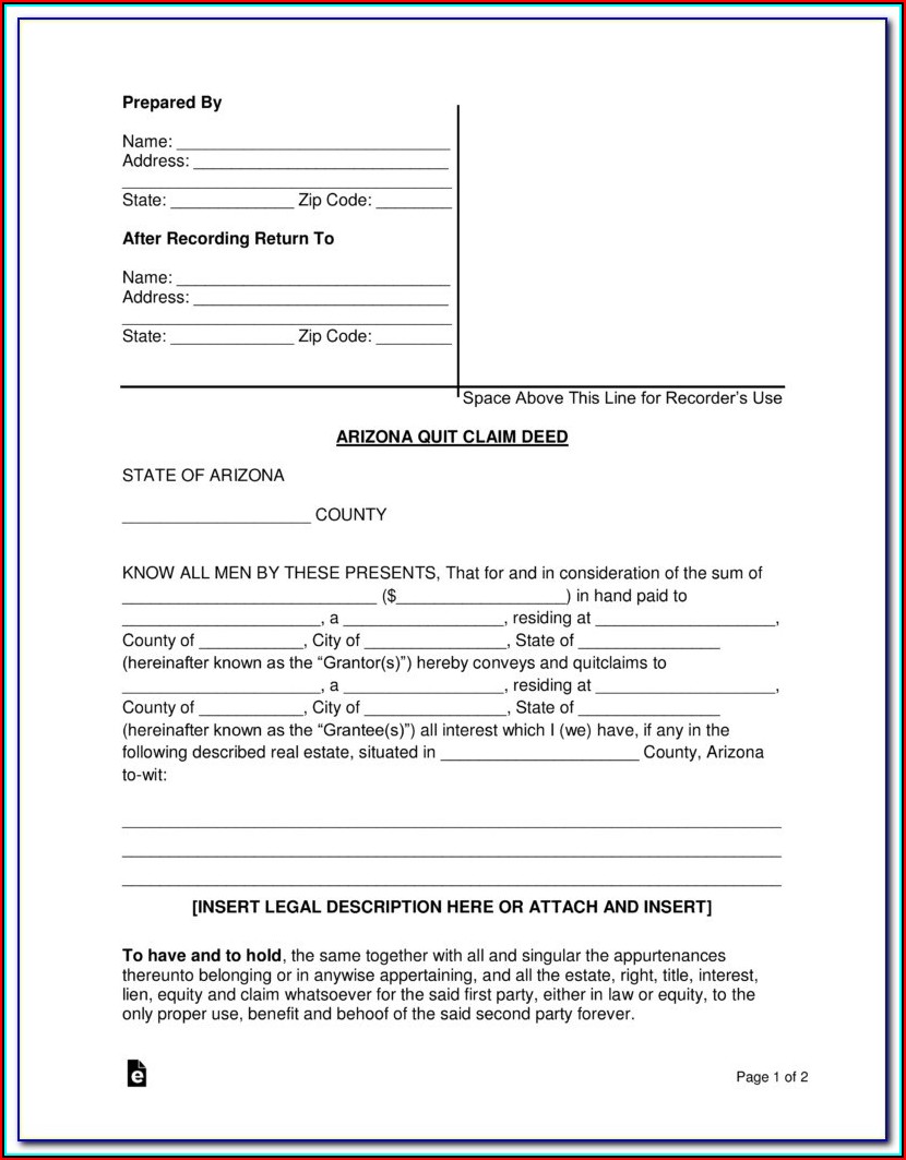 Az Uncontested Divorce Forms