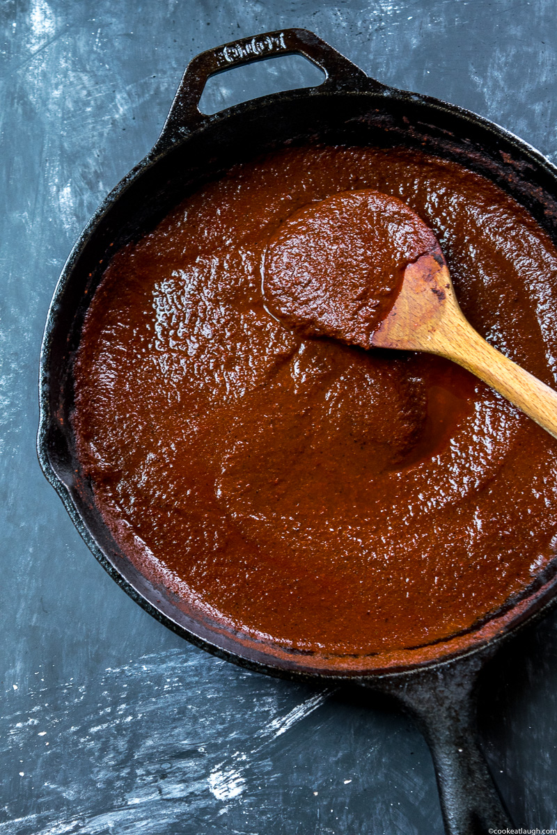 Authentic Red Enchilada Sauce (Salsa Rojas)-1