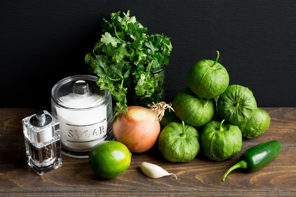 Salsa verde ingredients