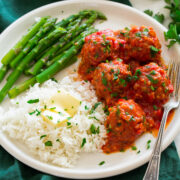 Porcupine Meatballs