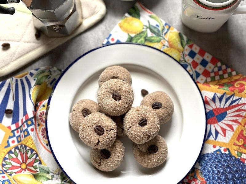 Almond  Coffee Cookies