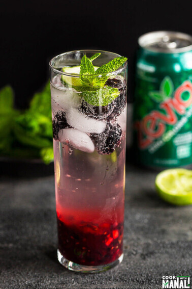 Blackberry Ginger Mojito