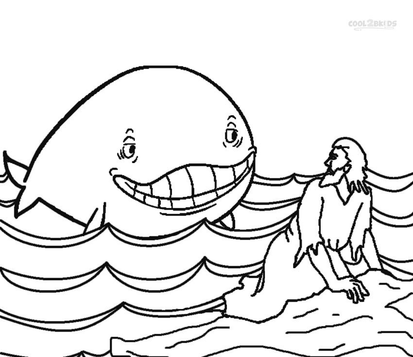 Coloring Pages For Jonah And The Whale at ganandresblog Blog