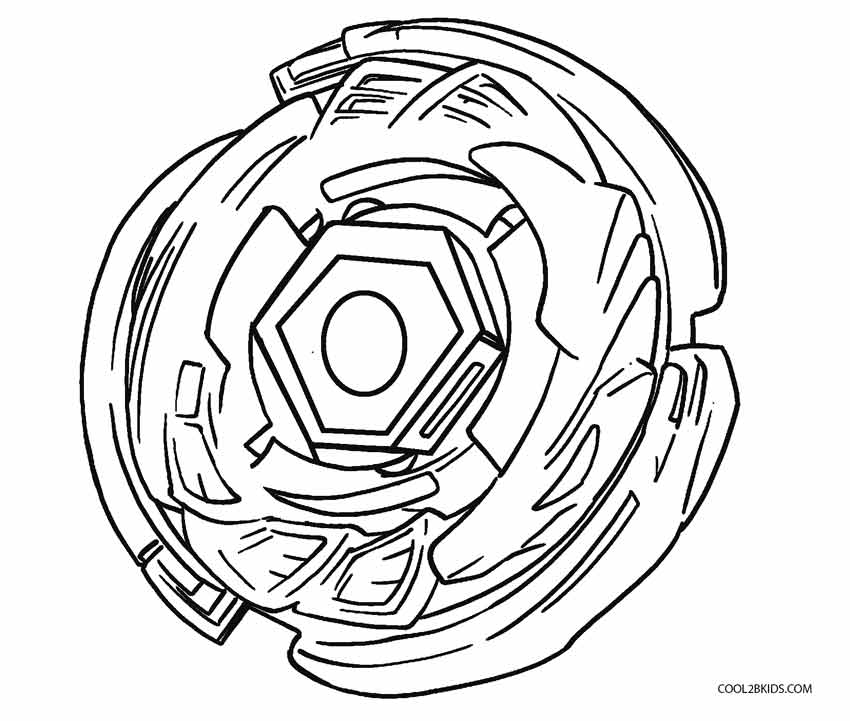 Free Printable Beyblade Coloring Pages For Kids