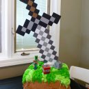 11th Birthday Minecraft Cake