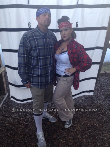 Cool Chola and Cholo Couple Costume