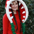 Crochet Piranha Plant Hood