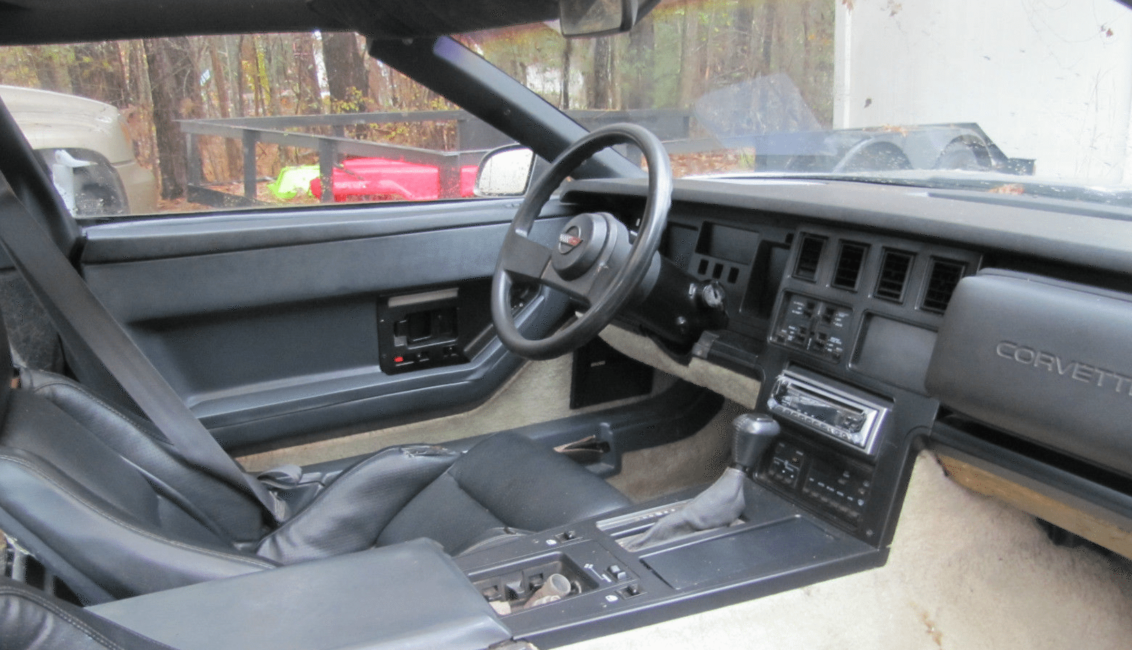 1986 Corvette Interior