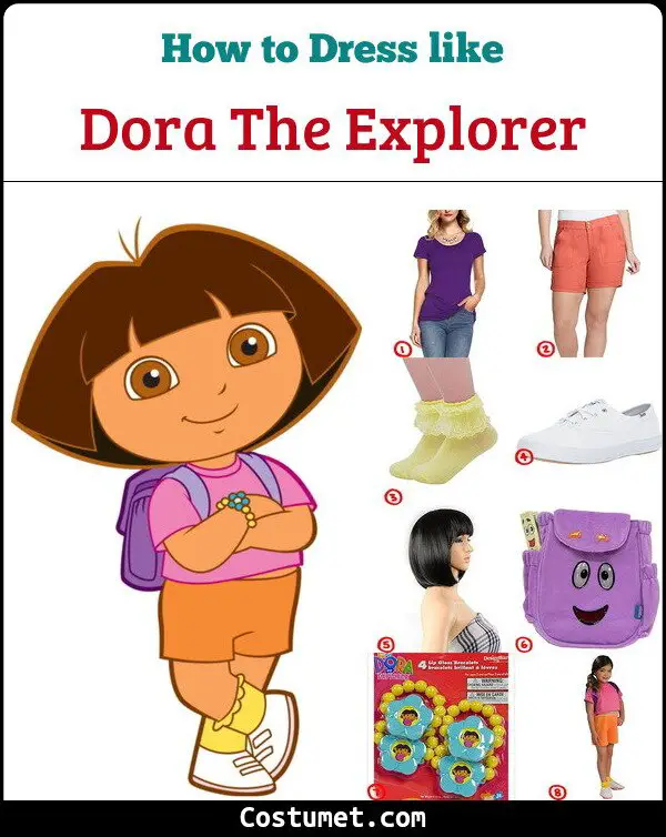 Dora The Explorer Easy Halloween Costume Diy Halloween Costumes ...