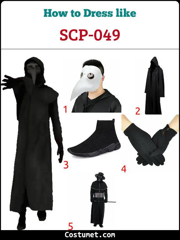 SCP-049 Costume for Cosplay & Halloween