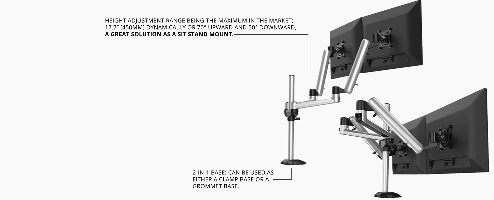 Dual Monitor Stand