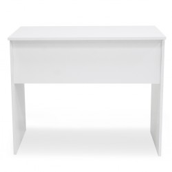 White Office Desk With 1 Drawer