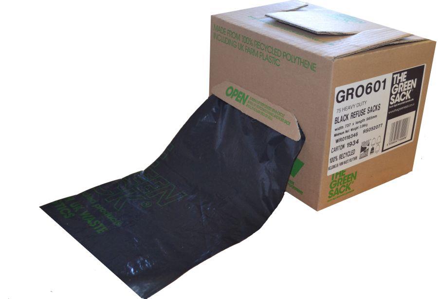 Black Heavy Duty Cube Sacks