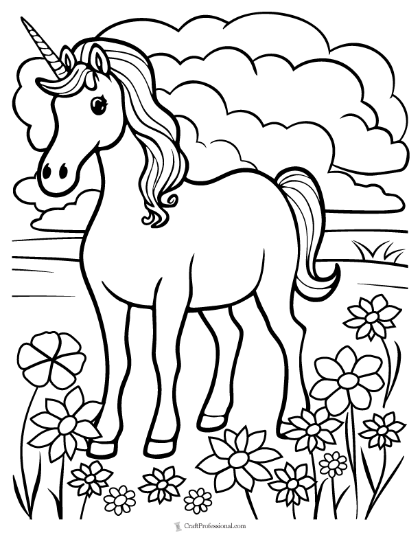 20 Unicorn Coloring Pages - Magical Free Printables for Kids & Adults