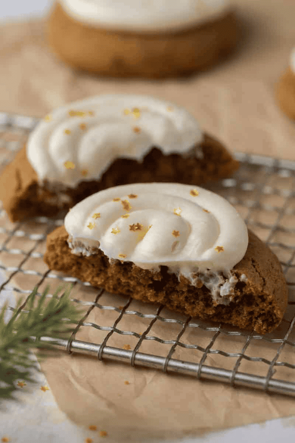 Crumbl Gingerbread Cookies