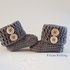 Crochet pattern baby booties / baby Uggs