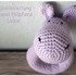 Crochet pattern baby rattle hippo Luzie!