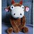 Crochet pattern: little calf Matilda