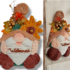 Crochet pattern autumn gnome door decoration