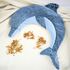 Dolphin neck pillow + heating pad pattern (microwavable rice bag)