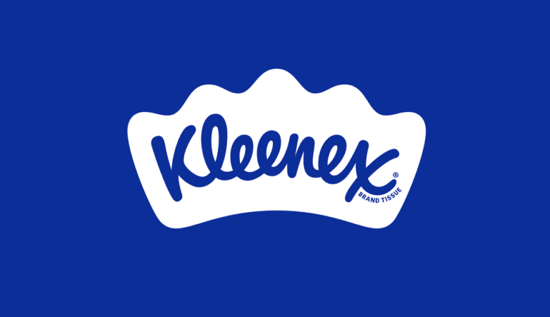 A Kleenex logotype