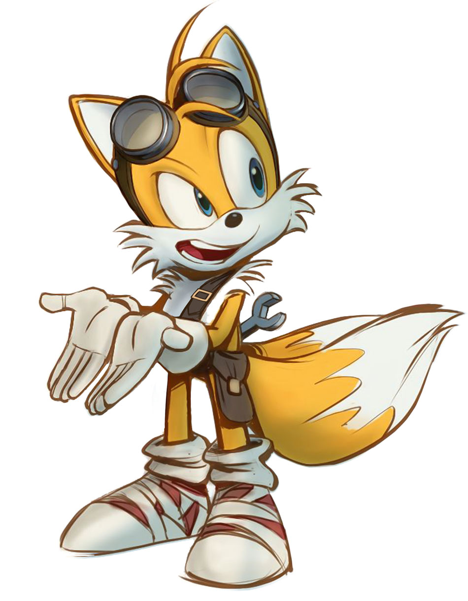 Sonic Boom Tails Concept Art