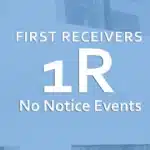 First Receivers – No Notice MCI Events – ONLINE