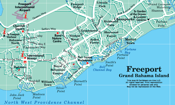 freeport bahamas cruise port map Freeport Bahamas Grand Bahama Island Cruise Port Schedule freeport bahamas cruise port map