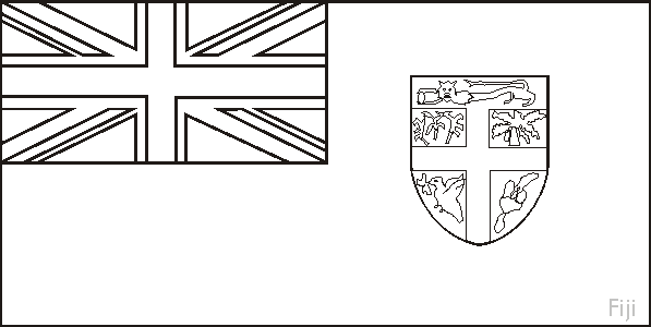 New Zealand Flag Coloring Pages - Learny Kids