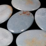 Angelite Palm Stone ~70x50mm