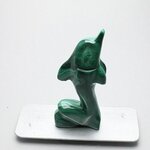 Malachite Crystal Dolphin ~62x30mm