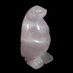 Rose Quartz Crystal Penguin