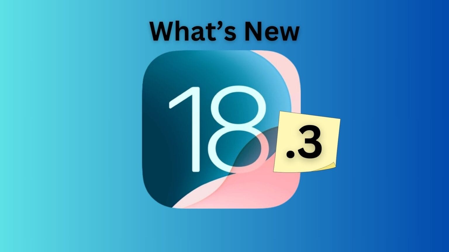 Everything new in iOS 18.3