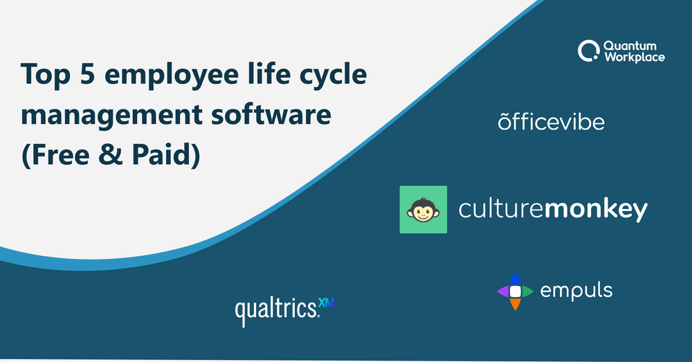 Top 5 employee life cycle management software (Free & Paid)