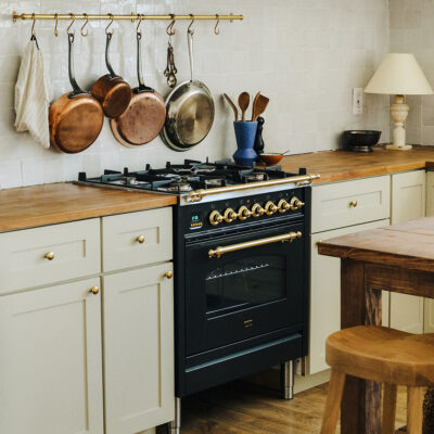 clean modern kitchen with classic charm