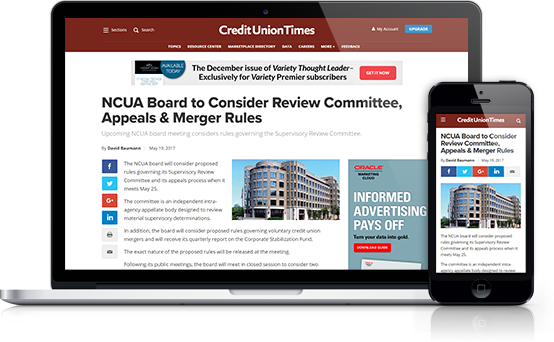 Credit Union Times image