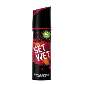 Set Wet Funky Avatar No Gas Deodorant, 120 ml