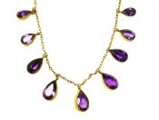 Vintage Amethyst Necklace