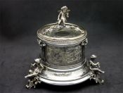 Victorian Cherub Inkwell