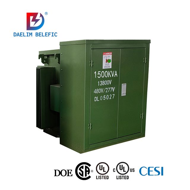 1500 kva Pad Mounted Transformer