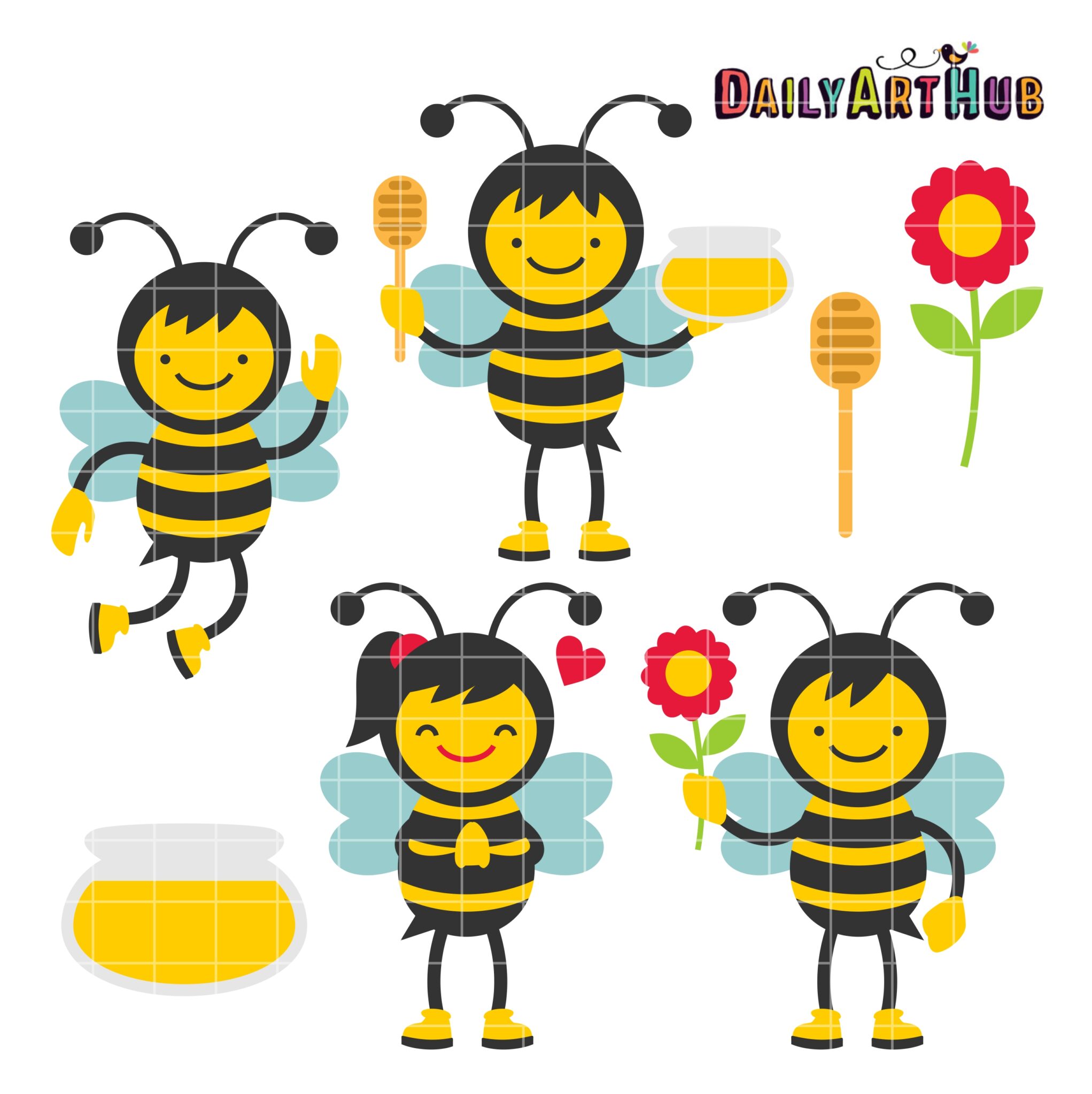 Bee Clip Art