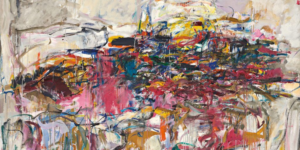 Abstract Expressionism: Joan Mitchell, City Landscape, 1955, oil on linen. The Modern Art Museum of Fort Worth, Texas, USA.