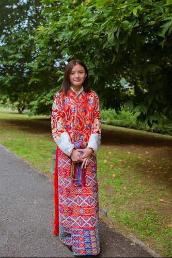 bhutanese traditional costume women kira