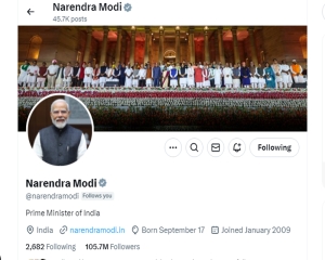 Women's Day: PM Modi salutes 'Nari Shakti', to hand over social media accounts to women achievers