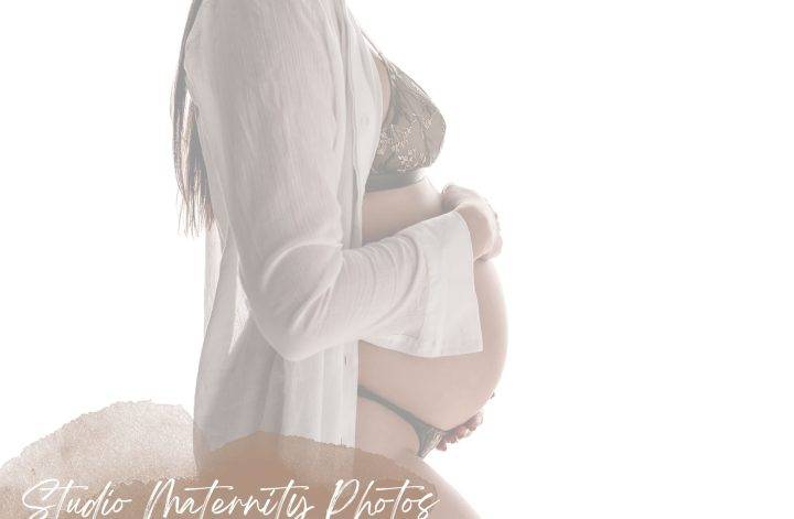 Studio Maternity Photos Dallas Texas