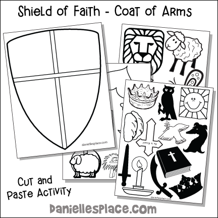 Armor of God - Shield of Faith Bible Crafts