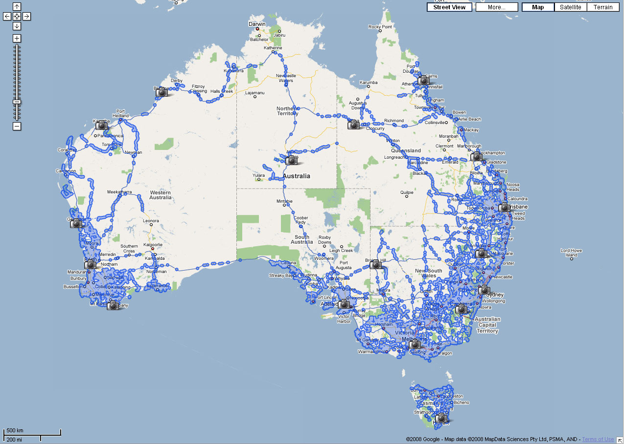 Street View Maps Australia