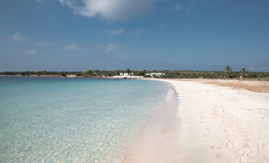 S'Espalmador Island - unique places to visit in Spain